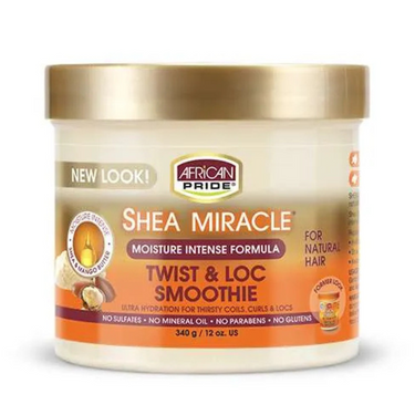 African Pride Shea Miracle Twist & Loc Smoothie – 12 oz - ANNS BEAUTY SUPPLY